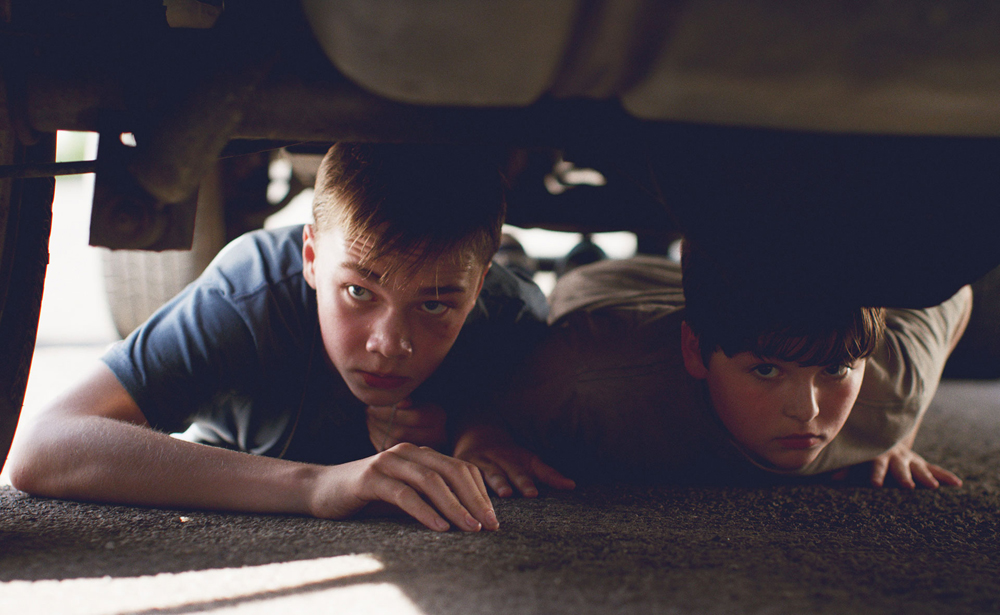 Charlie Plummer and Cory Nichols in "King Jack"