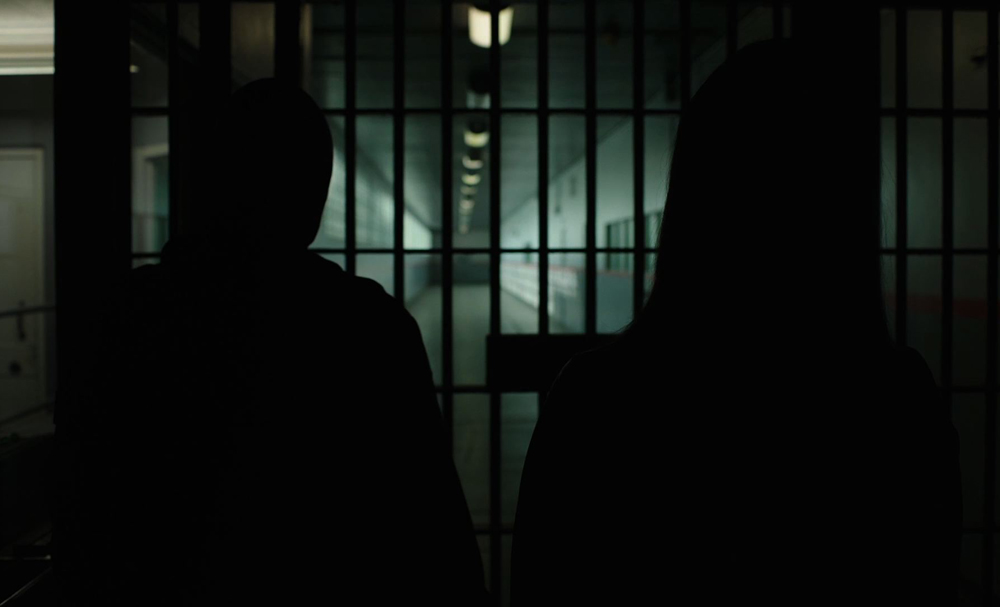 A scene from Megan Griffiths' "The Night Stalker"