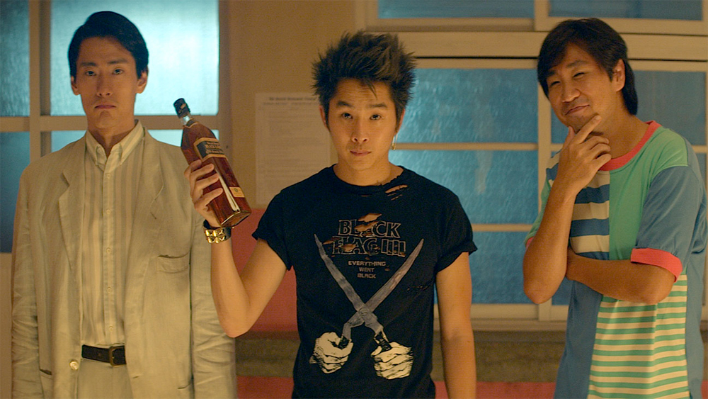 Justin Chon and Esteban Ahn in "Seoul Searching"