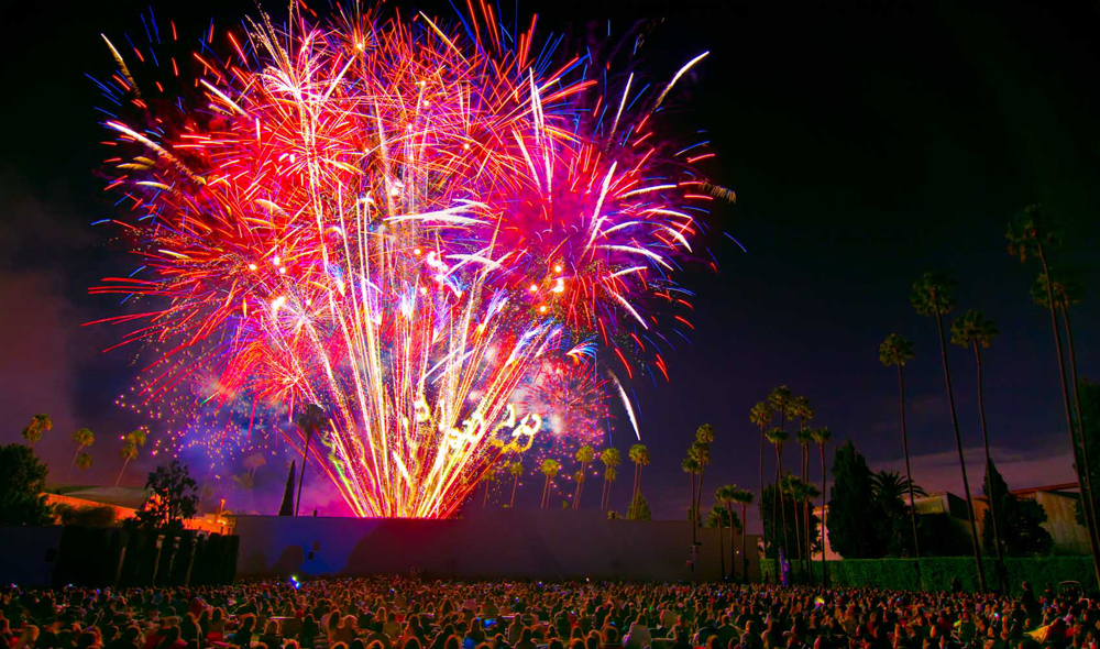 4th of July Screening of "Grease" at the Hollywood Forever Cemetery