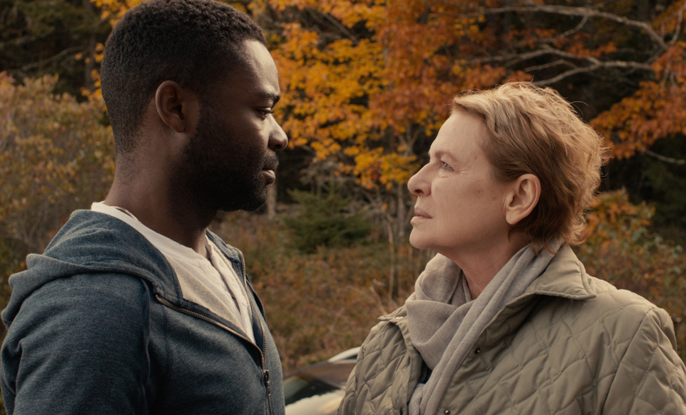 David Oyelowo and Dianne Wiest in "Five Nights in Maine"