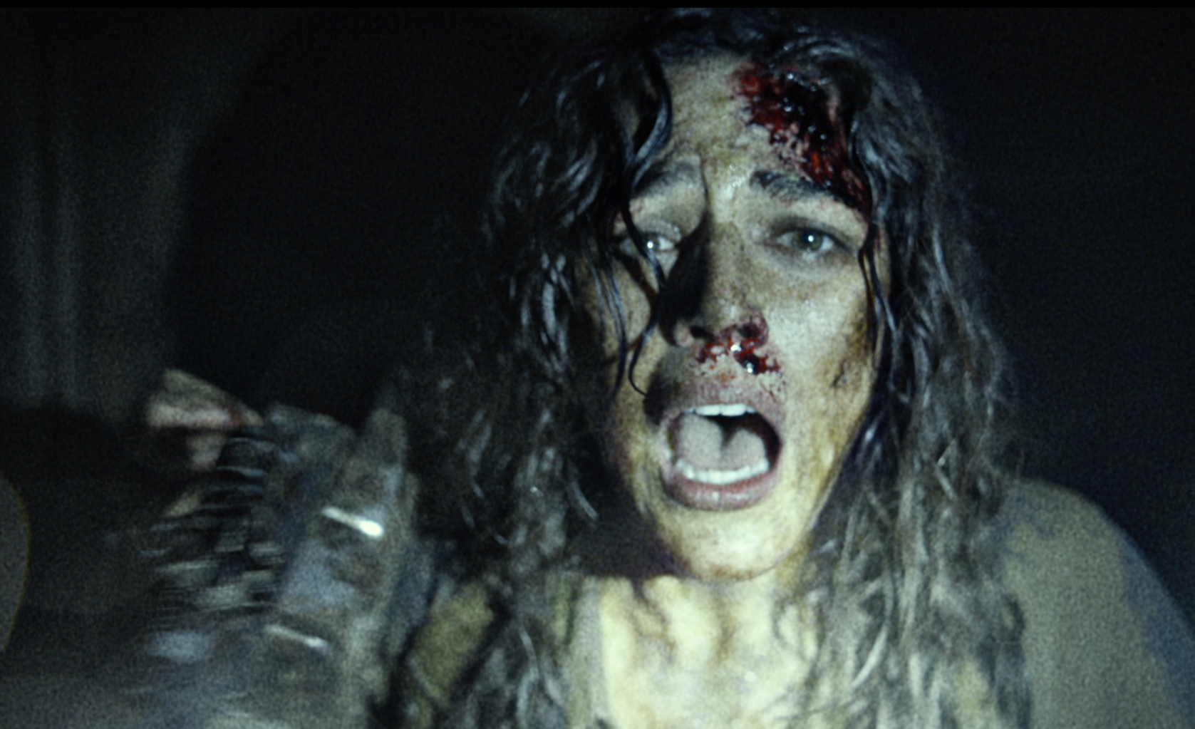 Callie Hernandez in "Blair Witch"