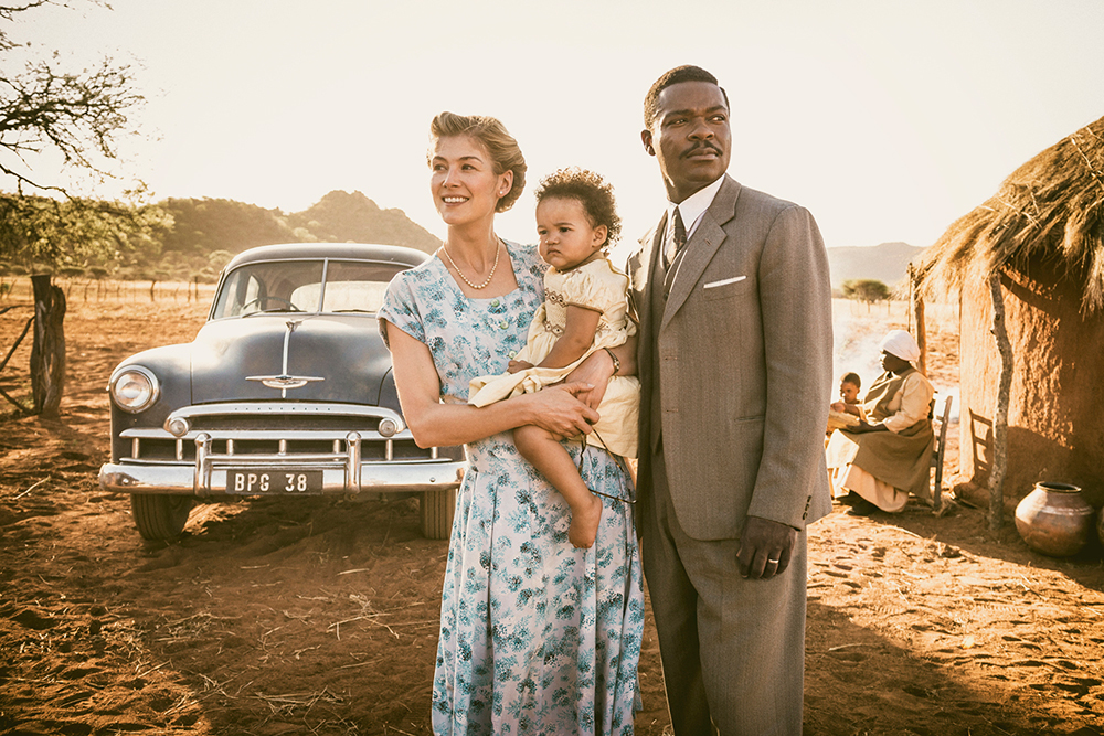 Rosamund Pike and David Oyelowo in "A United Kingdom"
