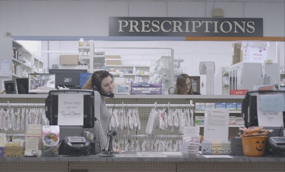 A scene from Eve Marson's "Dr. Feelgood"