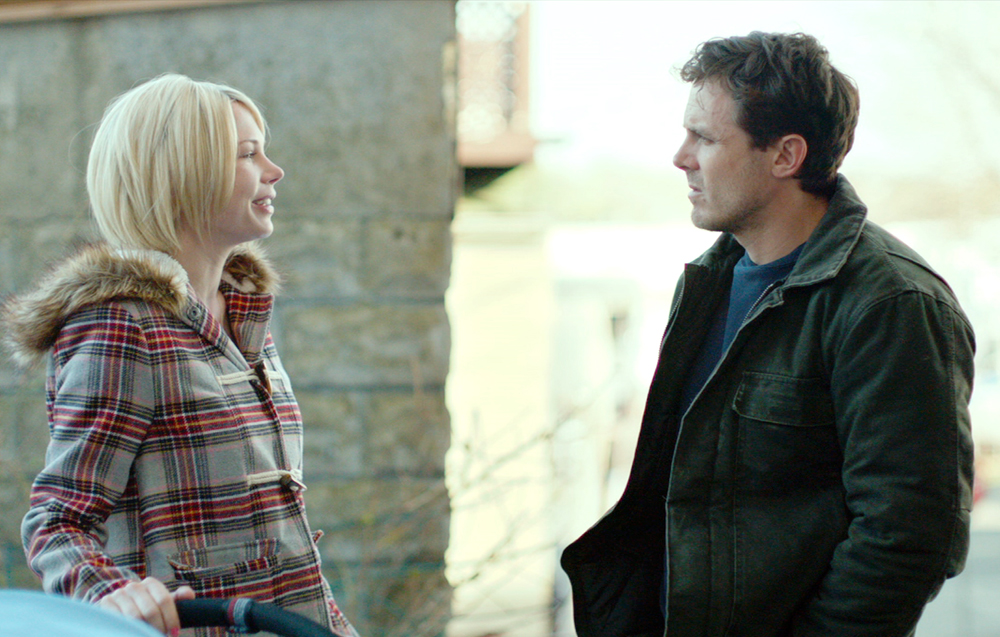 Michelle Williams and Casey Affleck in "Manchester By the Sea"