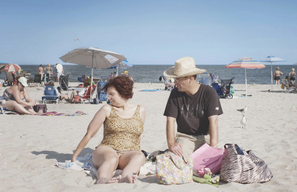 Dina Buno and Scott Levin in "Dina"