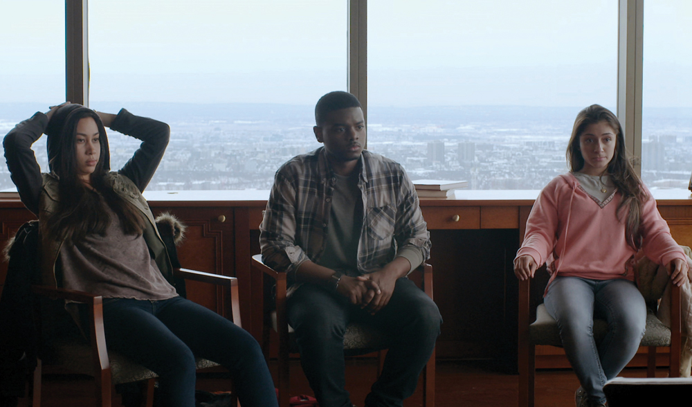 Octavia Chavez-Richmond, J. Mallory McCree and Raquel Castro in "From Nowhere"