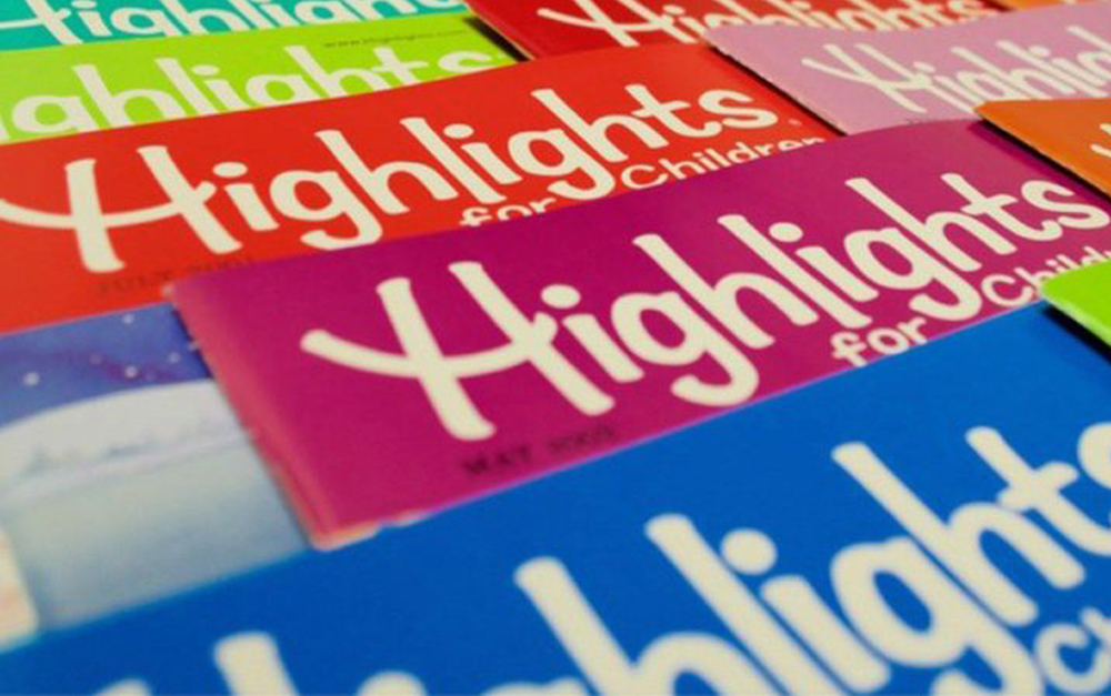 Highlights Magazine in a scene from "44 Pages"