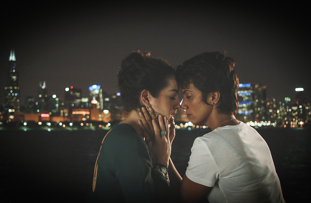 Sari Sanchez and Fawzia Mirza in "Signature Move"