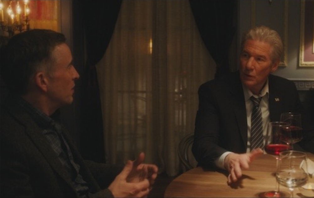 Steve Coogan and Richard Gere in "The Dinner"