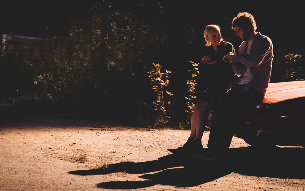 Jess Weixler and Thomas Middleditch in "Entanglement"