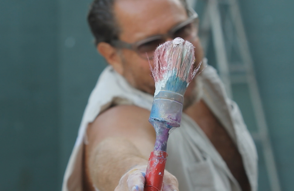 Julian Schnabel in "Julian Schnabel: A Private Portrait"