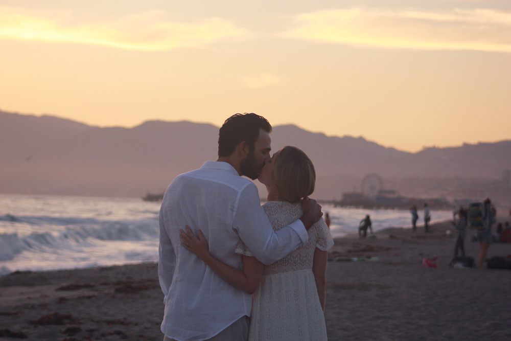 Amir Arison and Anna Margaret Hollyman in "20 Weeks"