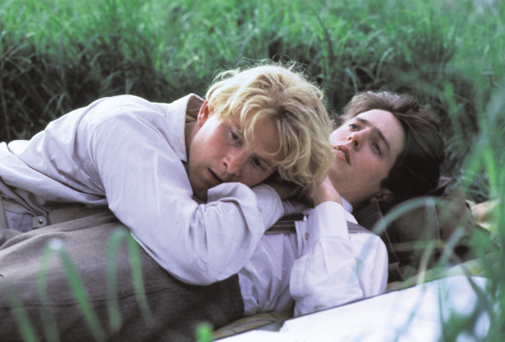 James Wilby and Hugh Grant in "Maurice"