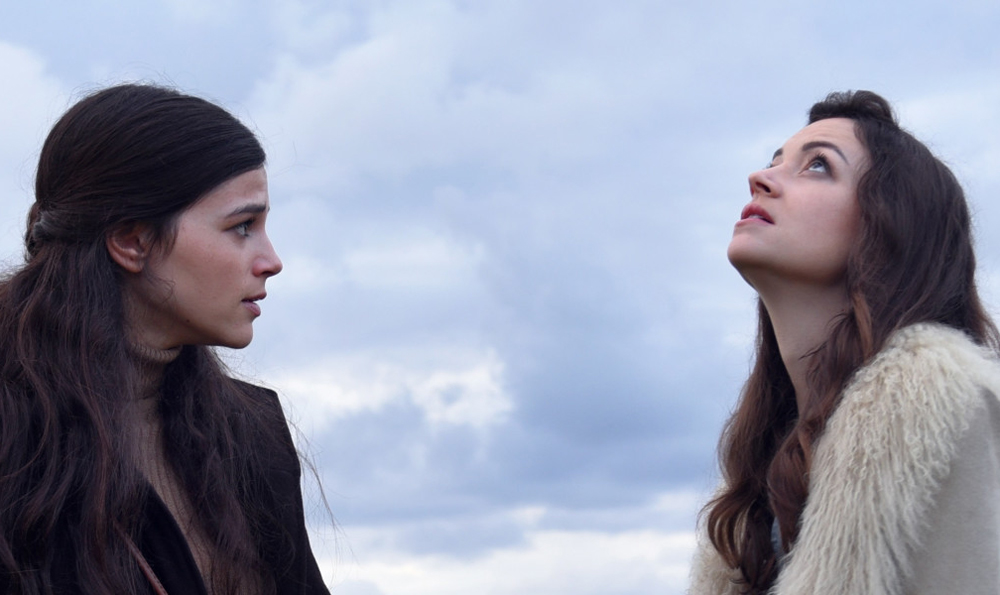 Joy Rieger and Nelly Tagar in "Past Life"