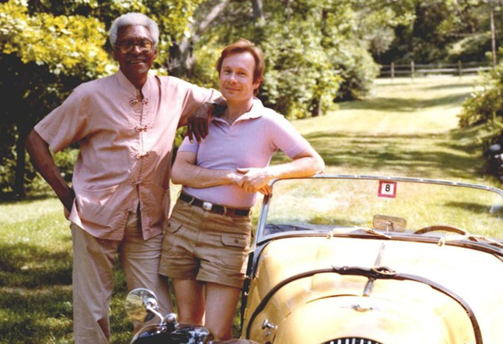 Bayard Rustin and Walter Naegle in "Bayard in Me"