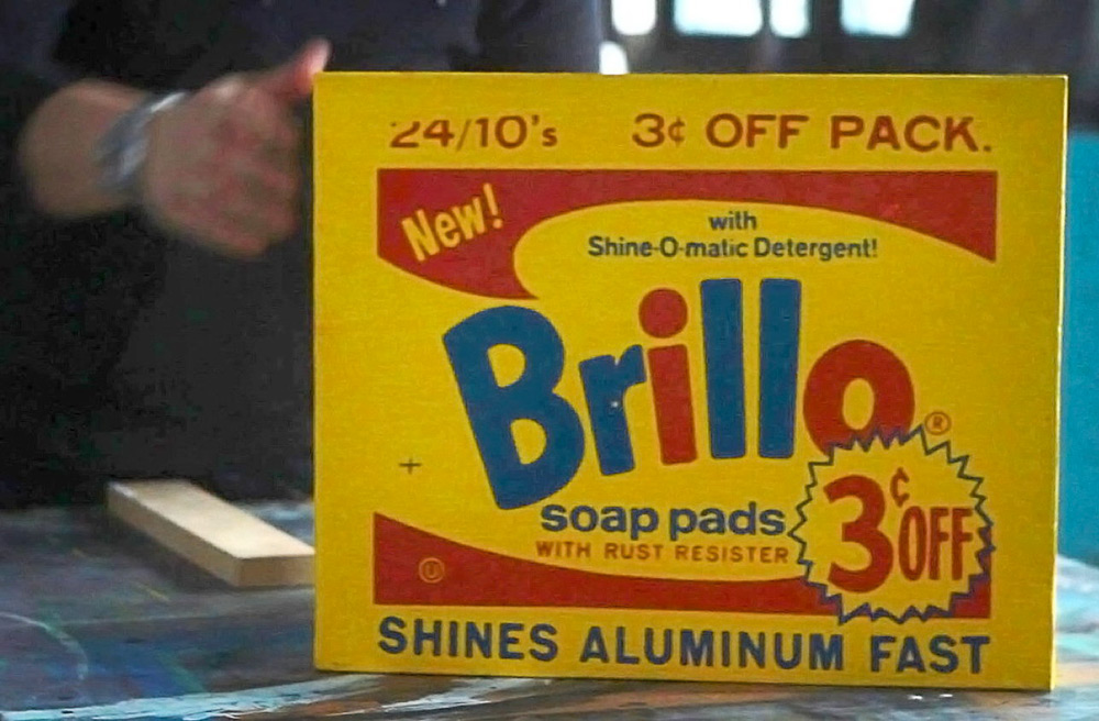 A scene from Lisanne Skyler's "Brillo Box"