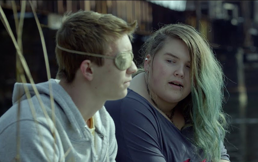 Thomas Mann and Lily Mae Harrington in "Some Freaks"