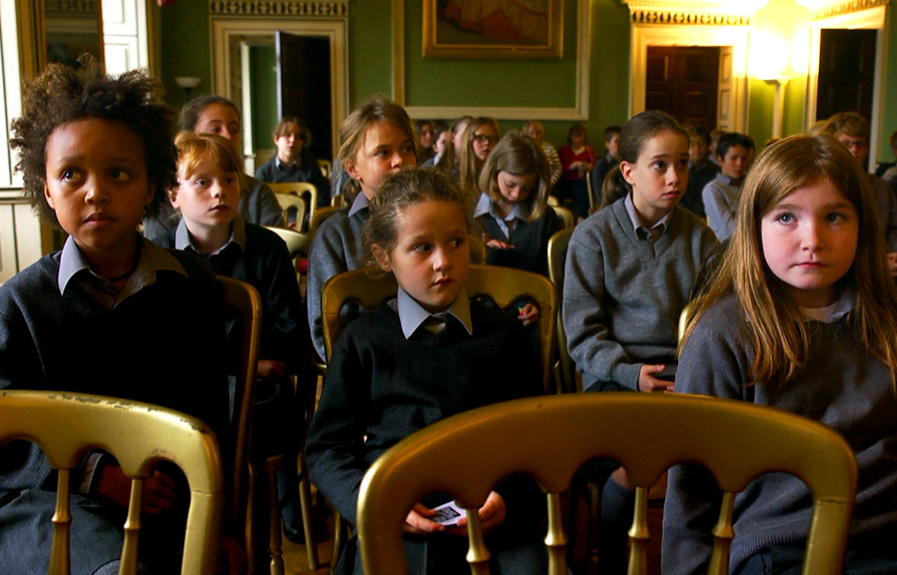A scene from David Rane and Neasa Ni Chianain's "School Life"