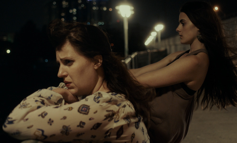 Alison Tolman and Sophie Reid in "Barracuda"