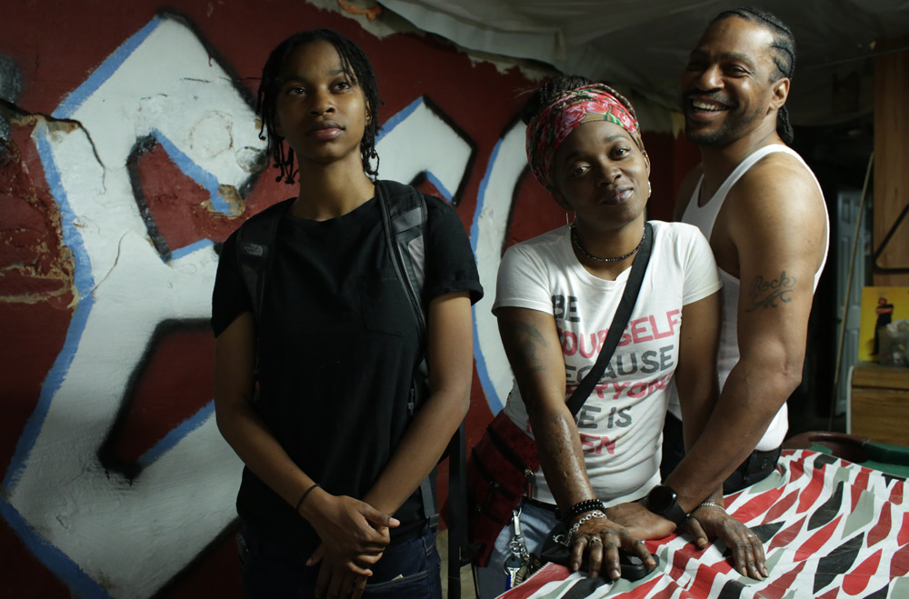 PJ Rainey, Christopher Quest Rainey and Ma Rainey in "Quest"