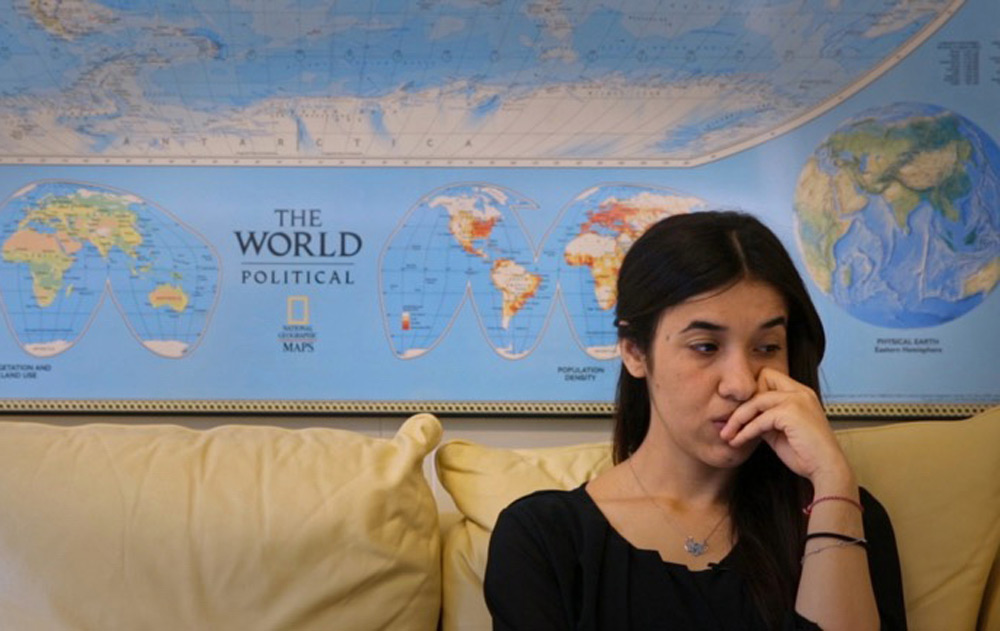 Nadia Murad in "On Her Shoulders"