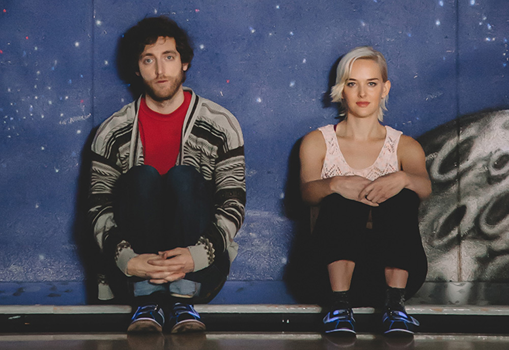Thomas Middleditch and Jess Weixler in "Entanglement"