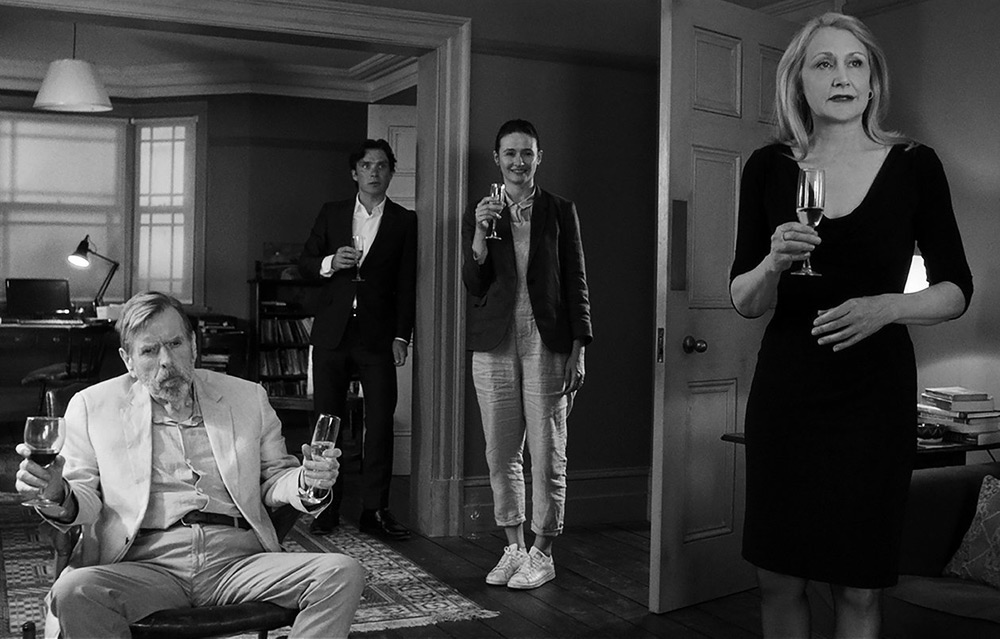 Emily Mortimer, Timothy Spall, Cillian Murphy and Patricia Clarkson in "The Party"