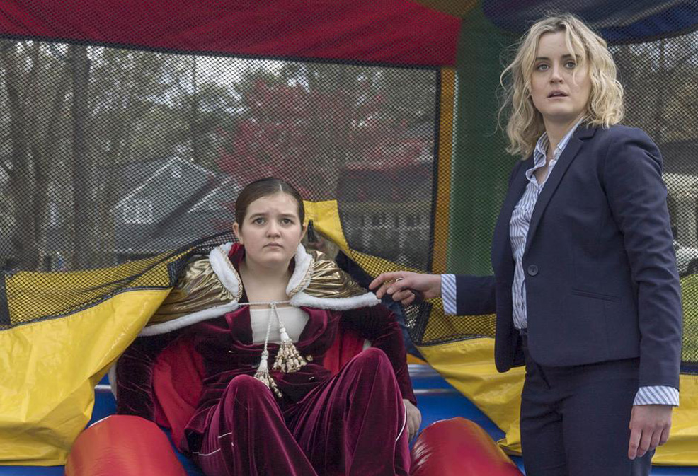 Taylor Schilling and Bryn Vale in "Family"