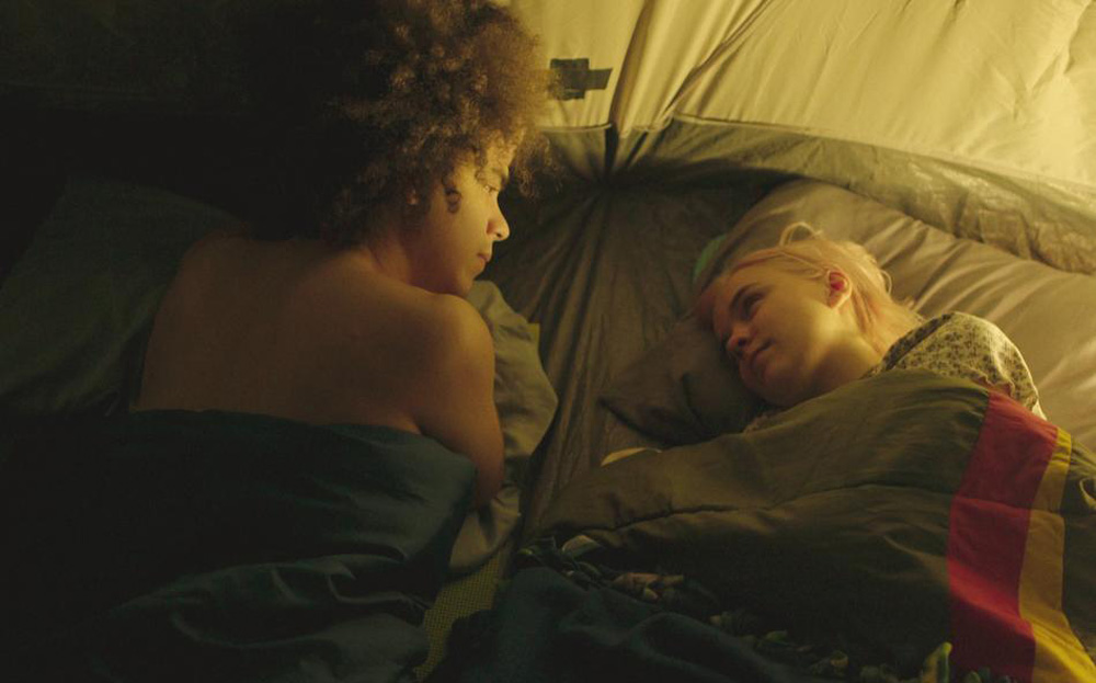 Rene Cruz and Meredith Johnston in "Pet Names"