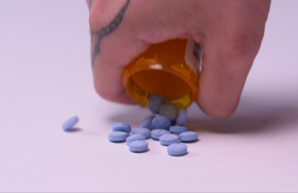 A scene from Alison Klayman's "Take Your Pills"