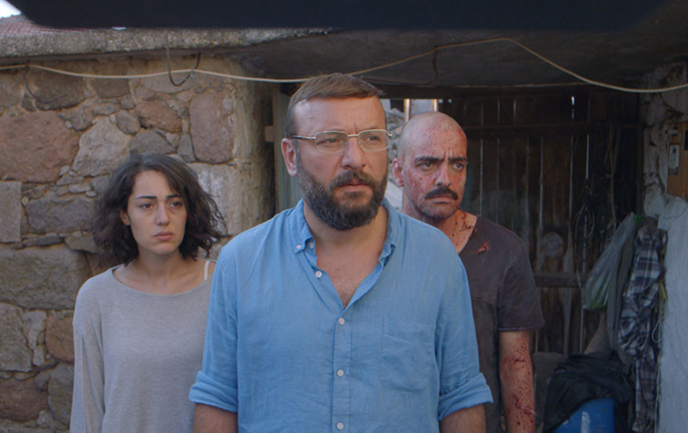 Tolga Tekin, Tugce Altug, and Bartu Küçükçaglayan in "Butterflies"