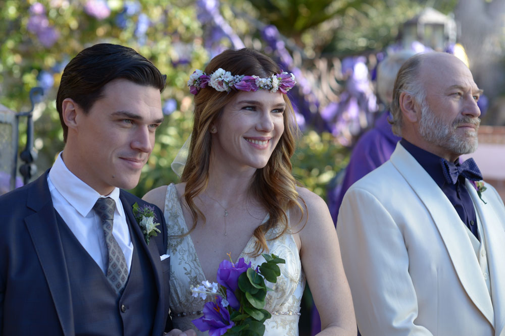 Finn Wittrock, Lily Rabe and Ted Levine in "Midsummer Night's Dream"