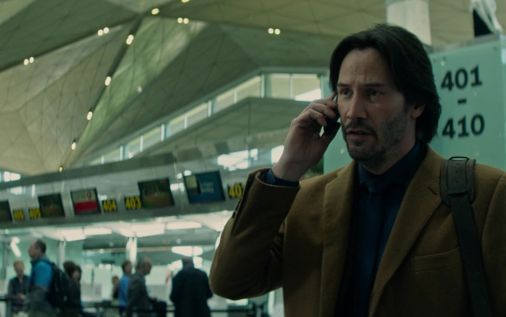Keanu Reeves in "Siberia"