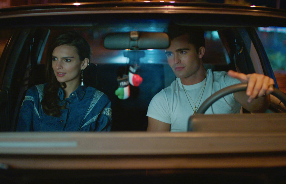Spencer Boldman and Emily Ratajkowski in "Cruise"