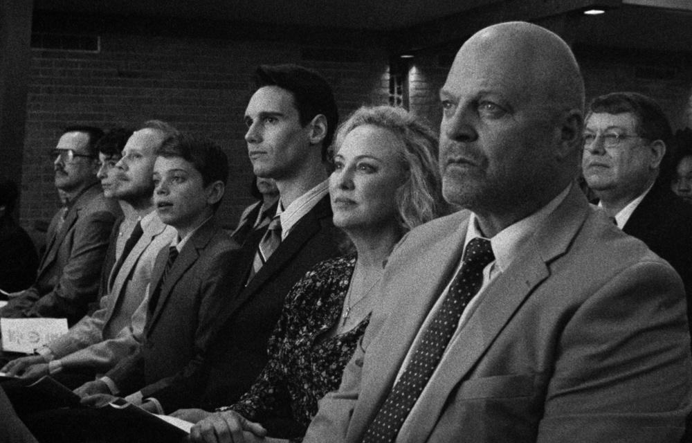 Michael Chiklis, Virginia Madsen, Cory Michael Smith in "1985"