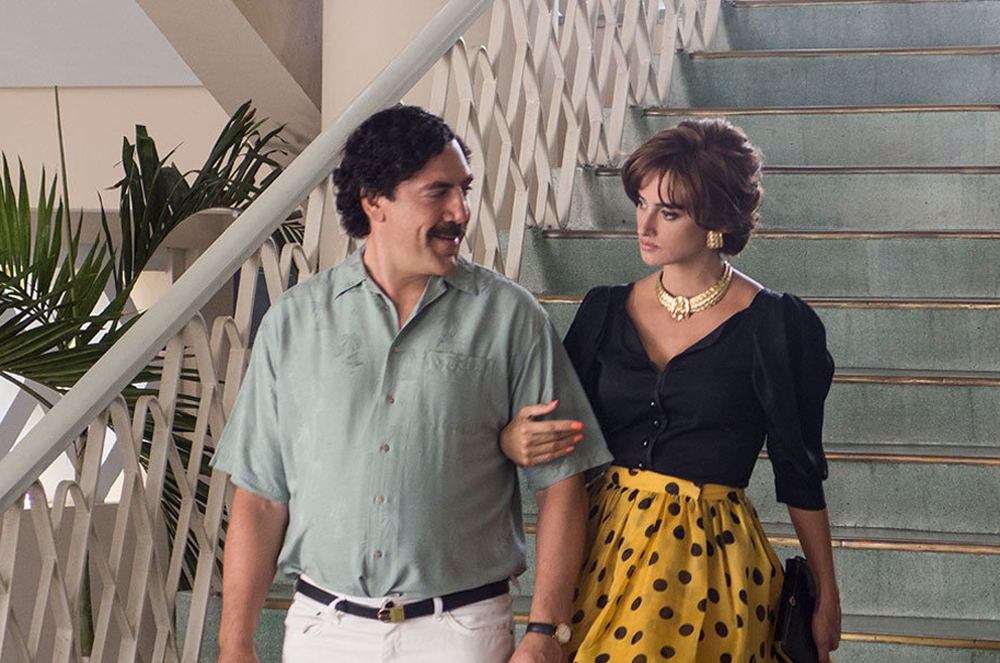 Javier Bardem and Penelope Cruz in "Loving Pablo"