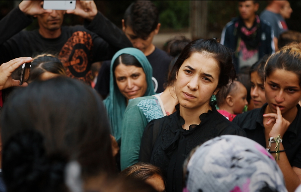 Nadia Murad in "On Her Shoulders"