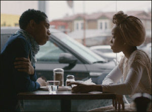 Kelvin Harrison Jr. and Zoe Renee in "Jinn"