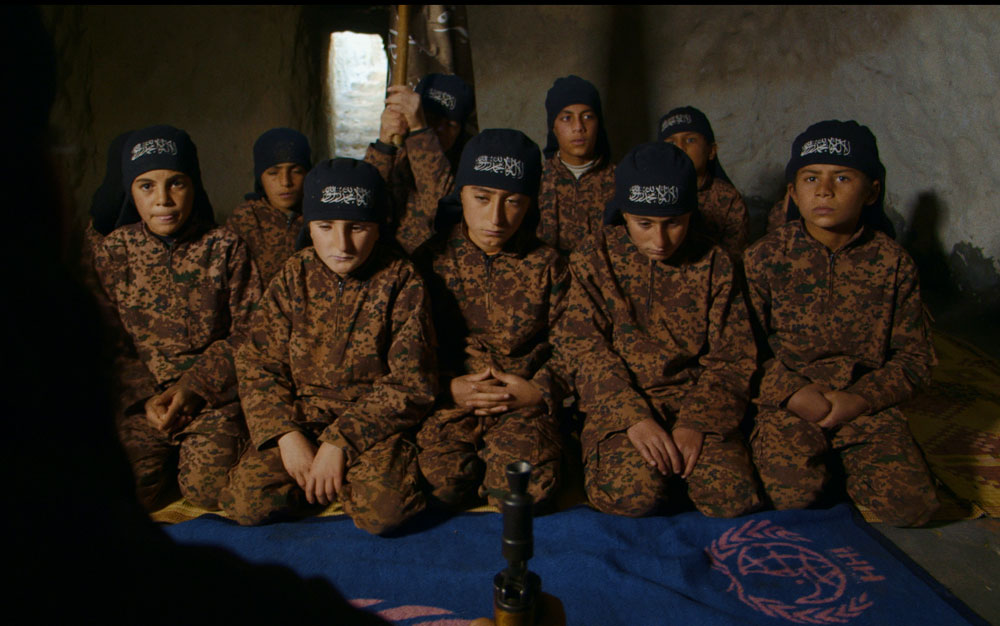 A scene from Talal Derki's "Of Fathers and Sons"