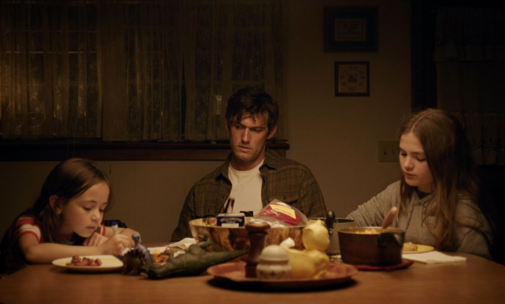 A scene from Alex Pettyfer's "Back Roads"