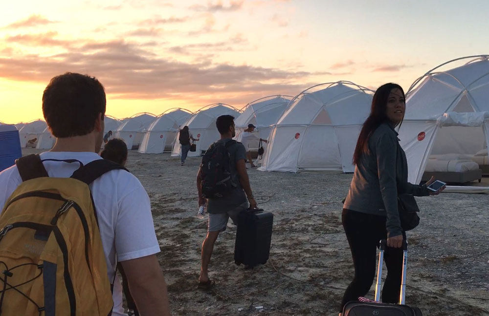 A scene from Chris Smith's "Fyre"