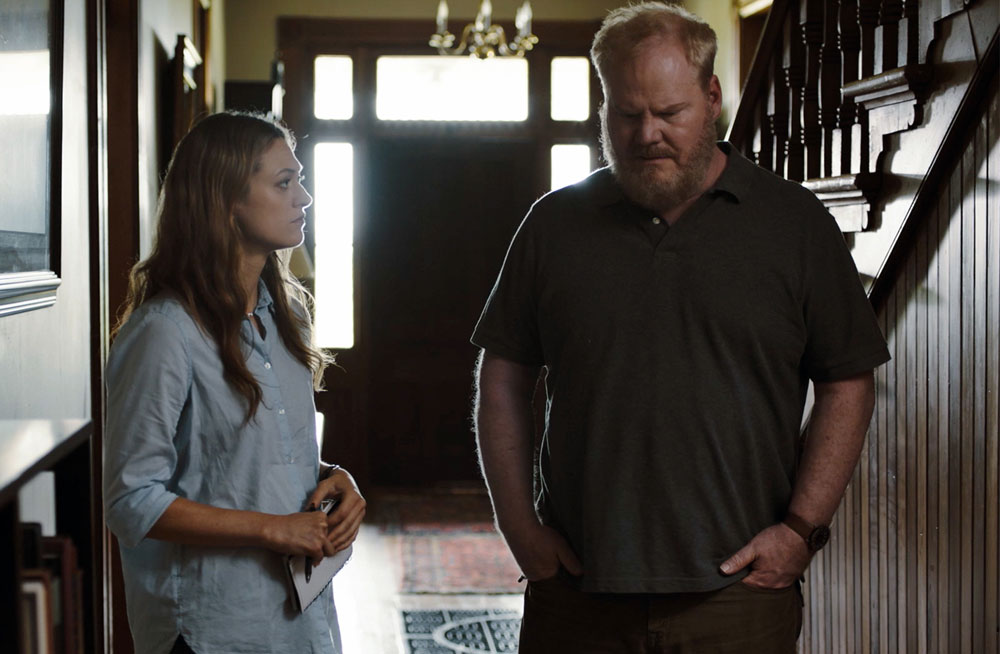 Marin Ireland and Jim Gaffigan in "Light from Light"