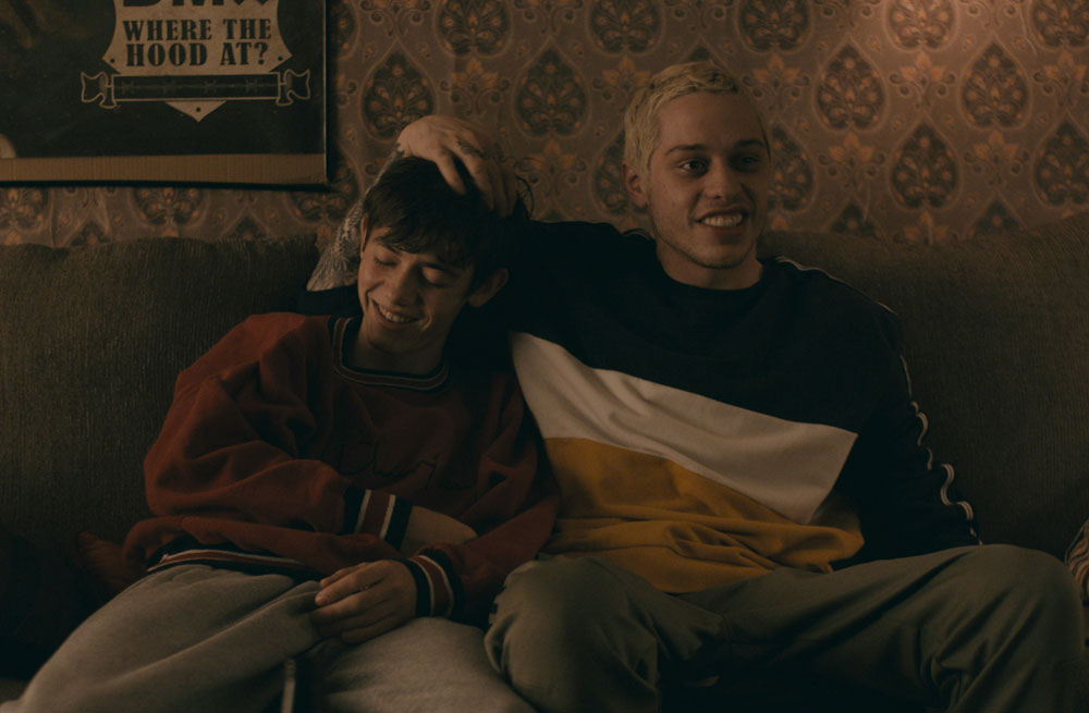 Griffin Gluck and Pete Davidson in "Big Time Adolescence"