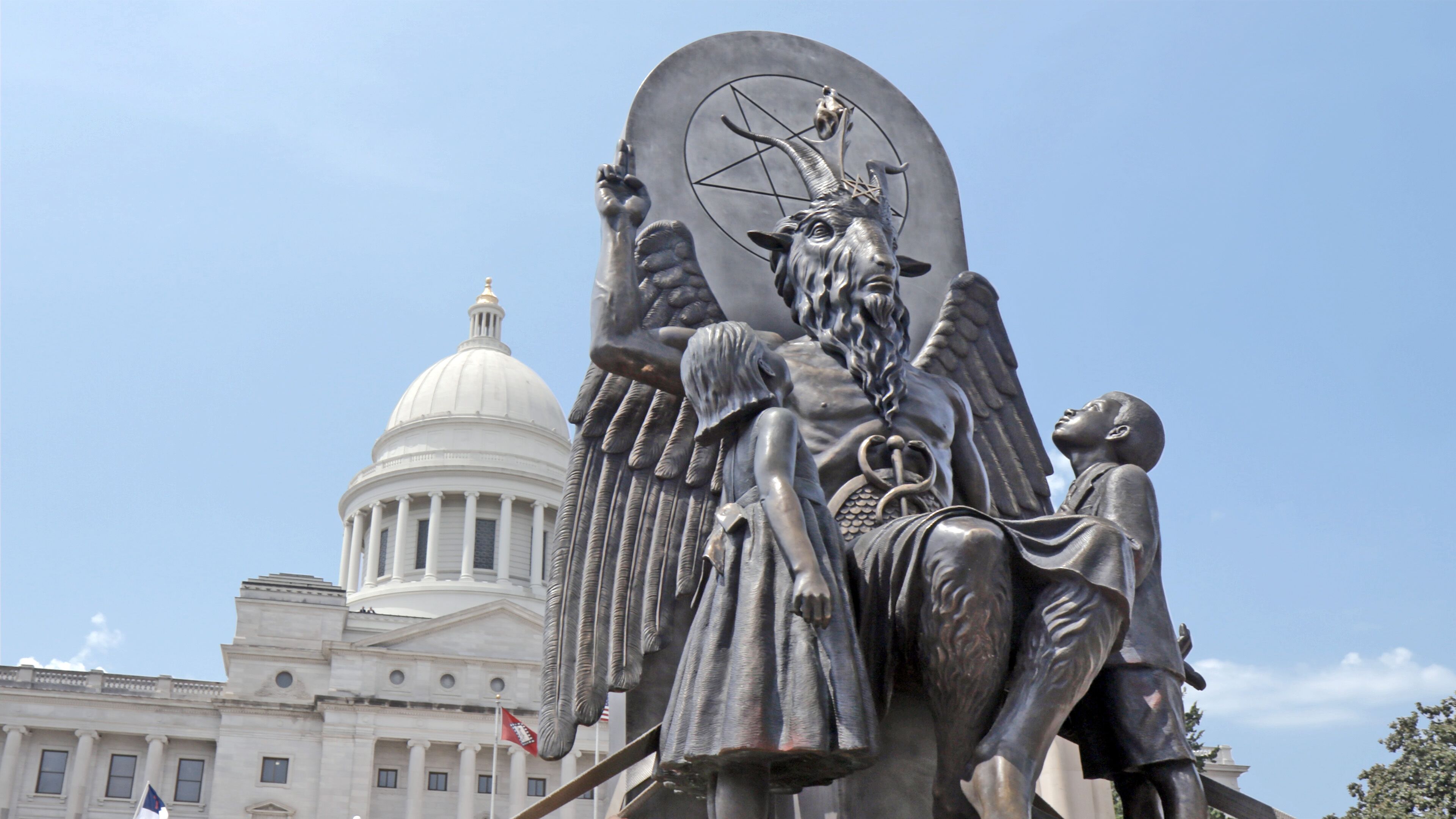 A scene from Penny Lane's "Hail Satan?"