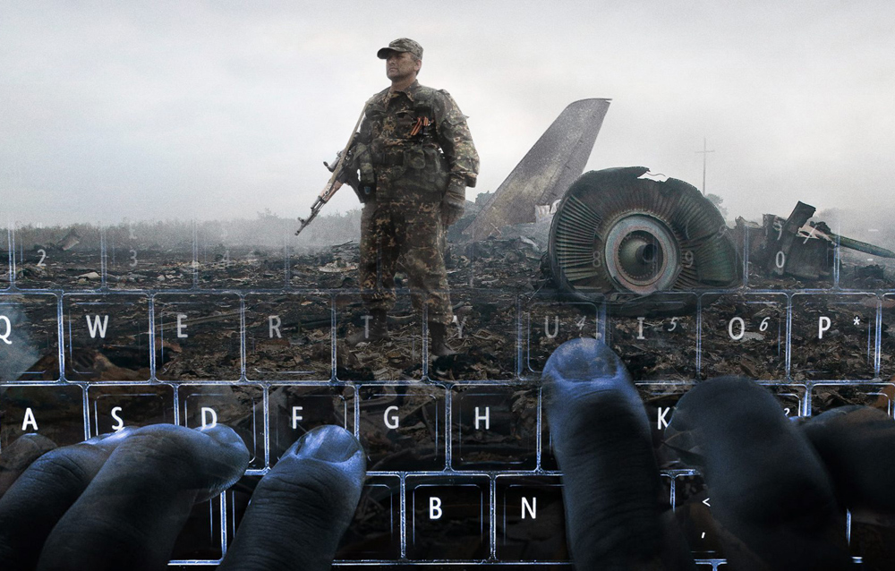 A scene from Hans Pool's "Bellingcat - Truth in a Post-Truth World"