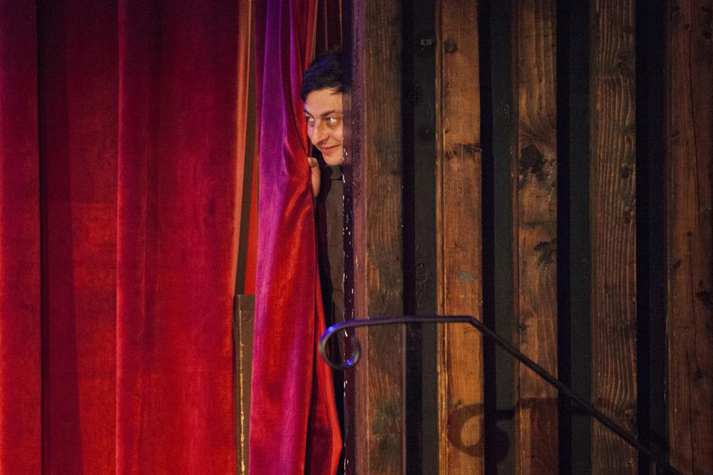 Eugene Mirman in "It Started as a Joke"