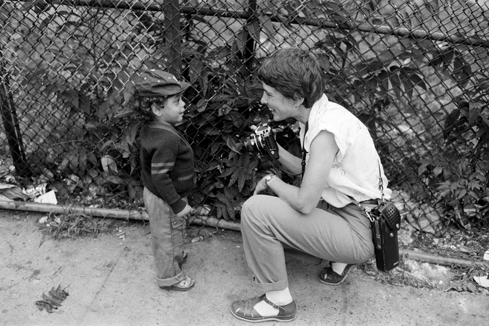 Martha Cooper in a scene from "Martha: A Picture Story"